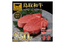鳥取和牛ヒレステーキ　2枚（250g）364