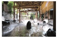 【三朝温泉 依山楼岩崎】平休日1泊2食付 ペア宿泊券《【山水閣】和室12.5畳》