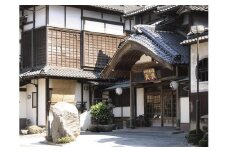 【国登録有形文化財　旅館大橋】平休日1泊2食付 ペア宿泊券《温泉内呂付準特別室和室》