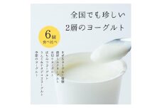 ヨーグルト 食べ比べ ヨーグルト専門店 「 三朝ヨーグルト 」 6個 ( 6種 × 各1個 )