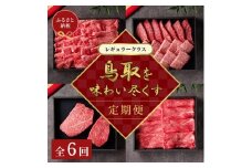 【和牛セレブ】鳥取和牛 定期便 「レギュラークラス」（定期便６回）