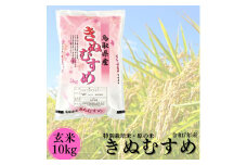 105K.特別栽培米『原の米･きぬむすめ』◇玄米10kg◇令和7年産