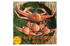 45K.鳥取県産松葉ガニ＆親ガニ◇めおと◇セット〔浜ゆで〕