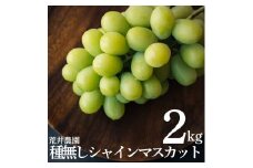 31K.■荒井農園■種無しシャインマスカット2kg