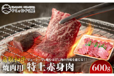55.鳥取和牛 焼肉用特上赤身肉 600g【国産 鳥取和牛 和牛 焼肉 肉 にく 鳥取県 北栄町 おすすめ 人気】 