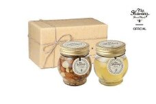 363.ナッツの蜂蜜漬け＆アカシアハニーのセット（200g×各1個）
