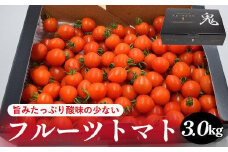 802.旨みたっぷり酸味の少ないフルーツトマト 3.0kg※着日指定不可※離島への配送不可※