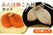 917.あんぽ柿・ころ柿のセット（各5個入り）