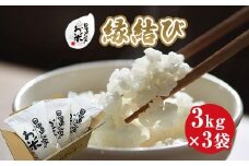224.日置さん家のお米「縁結び」3kg×3袋【無洗米・2025年産】
