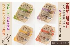 TA07：【3回定期便】GABAごはんパック12個セット