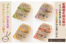 TA08：【6回定期便】GABAごはんパック12個セット