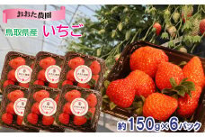 OT03：鳥取県産いちご　約150g×6パック