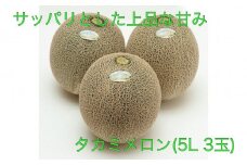 AS-01　貴味（タカミ）メロン　３玉