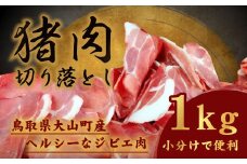 GB-27　大山ジビエイノシシ肉切り落とし1kg