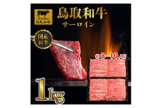 DN1309 鳥取和牛 サーロイン しゃぶしゃぶ・すき焼き 1kg（500g×2P）