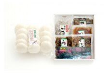 【SA02】山の幸セット（お餅）＜お餅・山菜の漬物＞