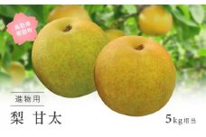 【YA06】甘太［梨］（進物用5kg箱）2025年9月下旬出荷予定＜数量限定＞
