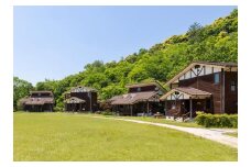 【RY01】虹の村コテージ宿泊券（5,000円分）鳥取県南部町 / 緑水園 / 緑水湖