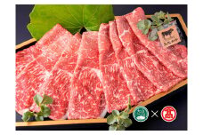 CE5＜皆生菊乃家＞鳥取和牛　A4ランク以上　サーロインしゃぶしゃぶすき焼き用（大山ブランド会）