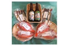 C108おすすめ干物セットと鬼太郎ビール