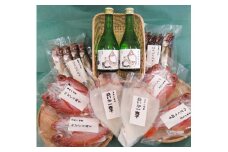 C109こだわり干物セットと鬼太郎の日本酒
