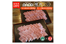 AC16＜はなふさ＞大山黒牛焼肉セット（大山ブランド会）