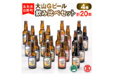 大山Gビール飲み比べセット（4種・計20本）F 〈大山Gビール〉 【大山ブランド会】AX 2