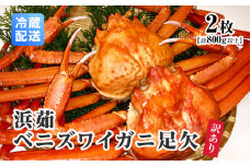 【離島発送不可】訳あり 浜茹ベニズワイガニ足欠 【2枚・計800g以上】 川口商店 ベニズワイガニ 紅ズワイガニ ずわいがに ズワイガニ  ボイル ボイルベニズワイガニ ずわい蟹 かに 蟹 カニ 鳥取県境港 鳥取県日野町