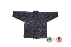 ＜ごとう絣店＞弓浜絣 作務衣 上衣（大山ブランド会）米子高島屋 556-AK7 0375
