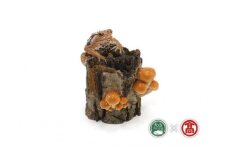 ＜カエル工房＞カエルフィギュア「ナメコとヒキガエルの樹｣（大山ブランド会）米子高島屋 90-BV2 0393