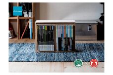 ＜イエノLabo.＞アラレボックス2 収納木箱（大山ブランド会）インテリア 本棚 ひのき 木箱 日本製 29-DH3 0905