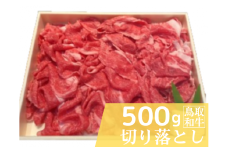 鳥取和牛切り落とし 500g 鳥取県産 ご当地ファーム大山望 MK8 0999