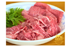 鳥取和牛モモ・バラスライス 500g 牛肉 とりちく 鳥取県畜産農業協同組合 1089