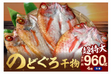 【先行予約】のどぐろ干物（超特大240g 26cm前後 4枚）のどぐろ本来の旨味に出会う渾身の干物 河野乾魚店 魚 干物 干もの ひもの 乾物 アカムツ のどぐろ 一夜干し 個包装 冷凍 産地直送 【019_1941】