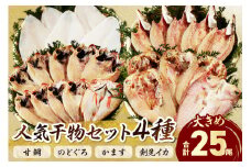 山陰浜田港 水揚げされた大きめ人気干物セット 魚介類 魚貝類 魚介 魚 干物 干もの 一夜干し 干物セット セット 加工品 アカムツ 【025_0426】