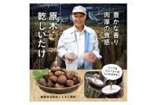 山陰浜田の特産「原木乾しいたけ」240g 干ししいたけ 椎茸 乾物 干し 乾燥しいたけ きのこ 原木栽培 原木椎茸 原木しいたけ 肉厚しいたけ 【010_1944】