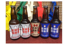 【定期便】地ビール 石見神楽麦酒5本入【奇数月 年6回お届け】 飲料 酒 ビール 地ビール ビア セット 飲み比べ 冷蔵 ご当地 定期 6回 【026_2034】
