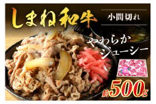 神話の国島根が誇る逸品 しまね和牛 小間切れ 肉 牛肉 和牛 国産牛 黒毛和牛 【057_1313】