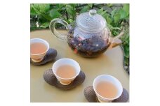 日本茶&ハーブ平野屋オリジナルブレンドとポストカードセット お茶 日本茶 オリジナルブレンド ブレンド茶 ハーブ ポストカード セット 詰め合わせ ギフト 贈り物 【069_1916】