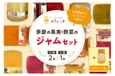 【スピード発送】季節の果実、野菜のジャム&純粋蜂蜜テーブルセット（簡易包装） 果実 野菜 ジャム セット 詰め合わせ はちみつ 母の日 パンのお供【018_1693】