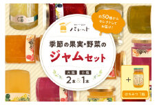 【スピード発送】季節の果実、野菜のジャム&純粋蜂蜜テーブルセット（簡易包装） 果実 野菜 ジャム セット 詰め合わせ はちみつ 母の日 パンのお供【018_1693】