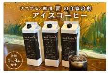 【数量限定】夏の自家焙煎アイスコーヒーセット 3本入り 【023_1922】