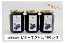山陰浜田のピオーネジャム 木箱入り 【032_2104】