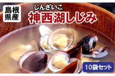 神西湖しじみ100ｇ×10Pセット（常温）