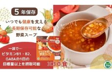 【からだを想う野菜スープ】ミネストローネ30食セット/レトルト/食物アレルギー対応/長期保存/防災食