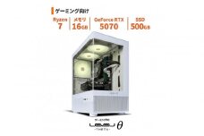 パソコン工房 ミニタワーゲーミングPC Ryzen 7/5070/ピラーレス/279