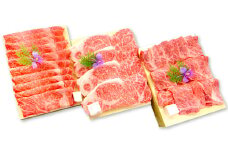 【定期便】松永和牛A5ランク　焼肉・しゃぶしゃぶ・ステーキ 3回コース 【牛肉 定期便 松永和牛 3回定期 焼肉用 リブロース 500g しゃぶしゃぶ用リブロース 600g サーロインステーキ 600g 150g×4枚 肉 和牛 黒毛和牛 まつなが牛 A5ランク ステーキ 冷凍 コース 定期 贅沢 豪華 記念日 お祝い 全3回】