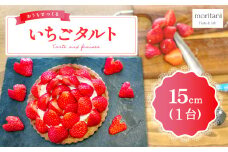 お家で作る いちごタルトキット 15cm（TARTE AUX FRAISES）【いちご 3月発送 先行予約 甘い 果物 フルーツ 苺 あまい イチゴ ストロベリー 人気いちご 美都いちご 菓子 スイーツ お菓子作り 手作りキット いちごタルト タルト ホイップクリーム 誕生日 記念日 お祝い ギフトBOX 冷蔵 期間限定 季節限定 早期予約】