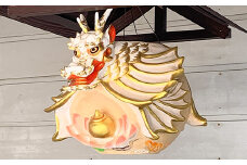 〈オーダーメイド〉魔除け龍 「玉龍」（和紙球体作品）
