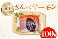 さんべサーモン 400g【サーモン 400g フィレ サーモントラウト ニジマス サーモン さけ シャケ しゃけ sake 生食用 刺身 お刺身 刺し身 魚介類 海鮮 冷凍 真空パック】